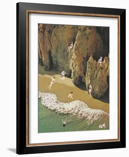 La Costa delle Donne-Danielle Kroll-Framed Giclee Print