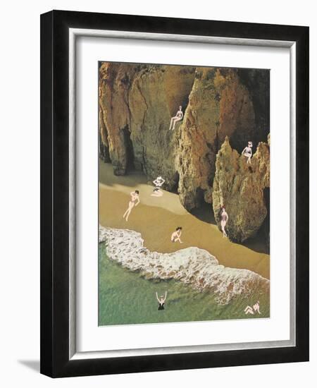 La Costa delle Donne-Danielle Kroll-Framed Giclee Print