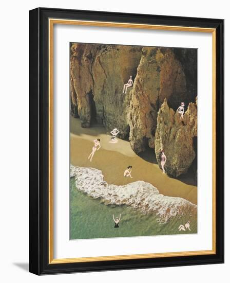 La Costa delle Donne-Danielle Kroll-Framed Giclee Print