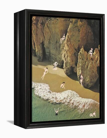 La Costa delle Donne-Danielle Kroll-Framed Premier Image Canvas