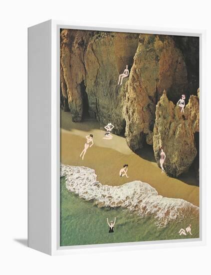 La Costa delle Donne-Danielle Kroll-Framed Premier Image Canvas