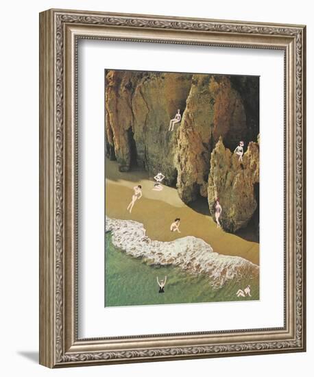 La Costa delle Donne-Danielle Kroll-Framed Giclee Print