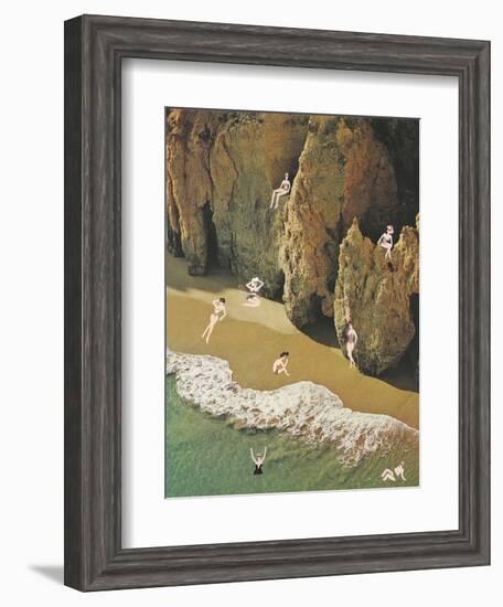 La Costa delle Donne-Danielle Kroll-Framed Giclee Print