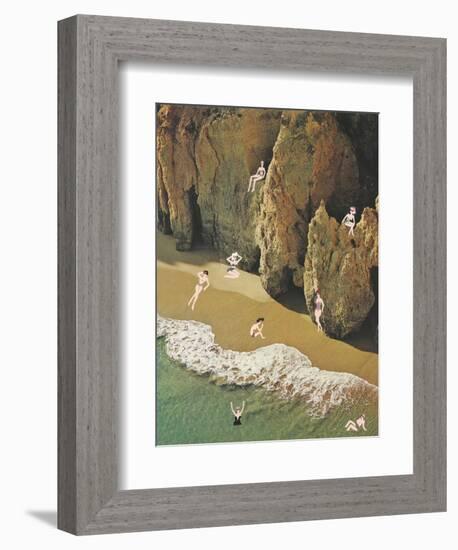 La Costa delle Donne-Danielle Kroll-Framed Giclee Print