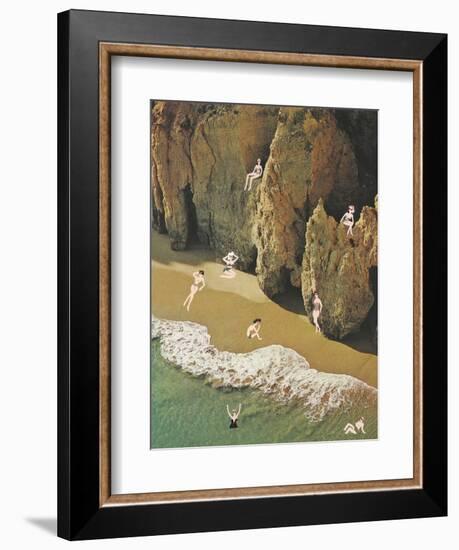 La Costa delle Donne-Danielle Kroll-Framed Giclee Print