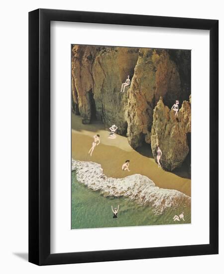 La Costa delle Donne-Danielle Kroll-Framed Giclee Print