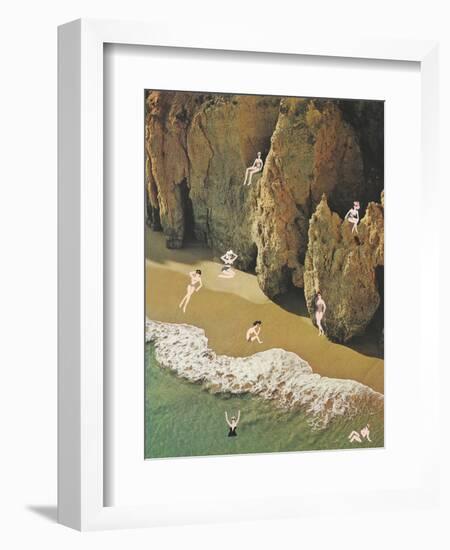 La Costa delle Donne-Danielle Kroll-Framed Giclee Print