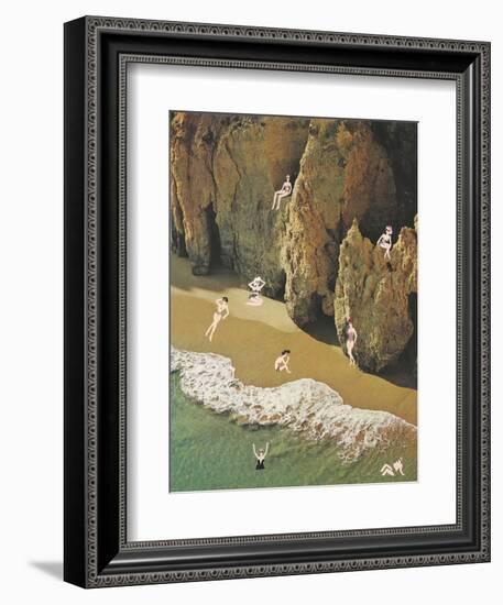 La Costa delle Donne-Danielle Kroll-Framed Giclee Print