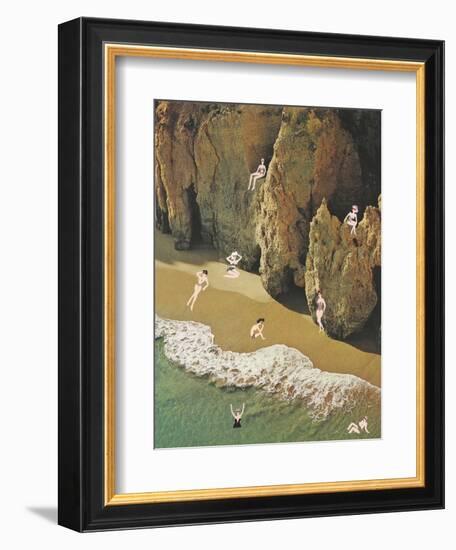 La Costa delle Donne-Danielle Kroll-Framed Giclee Print