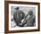 La Country Sheriffs Stopping Hell's Angels to Fingerprint Them and Take their Pictures-null-Framed Photographic Print