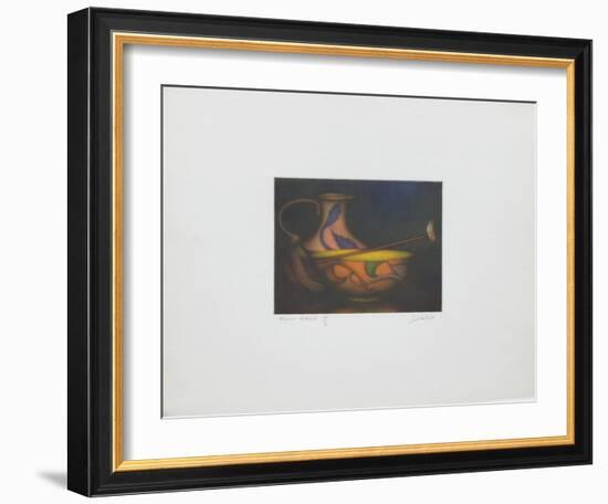 la coupe jaune-Laurent Schkolnyk-Framed Collectable Print