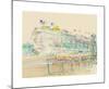 La course à Belmont Park-Raoul Dufy-Mounted Premium Giclee Print