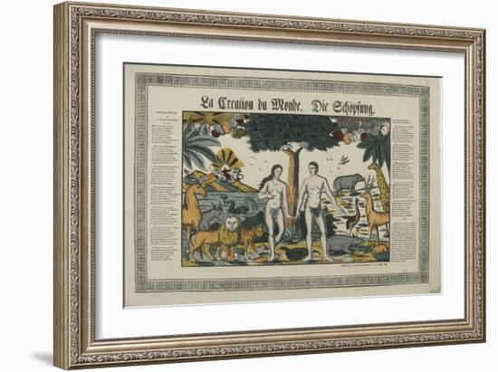 La création du monde-null-Framed Giclee Print