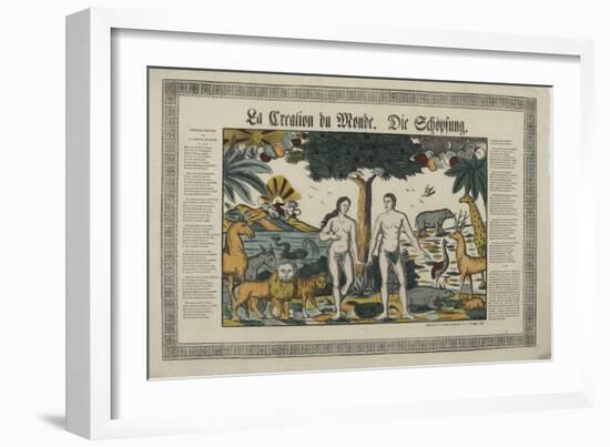 La création du monde-null-Framed Giclee Print