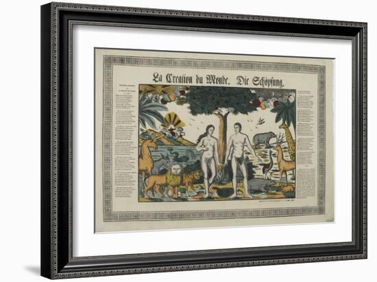 La création du monde-null-Framed Giclee Print