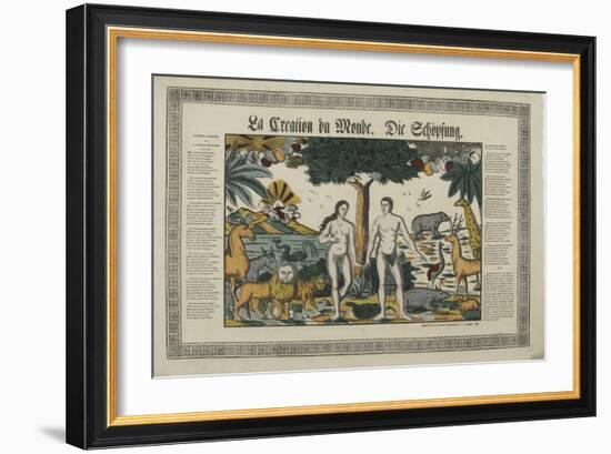 La création du monde-null-Framed Giclee Print