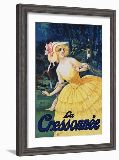 La Cressonnee Poster-Marcellin Auzolle-Framed Giclee Print