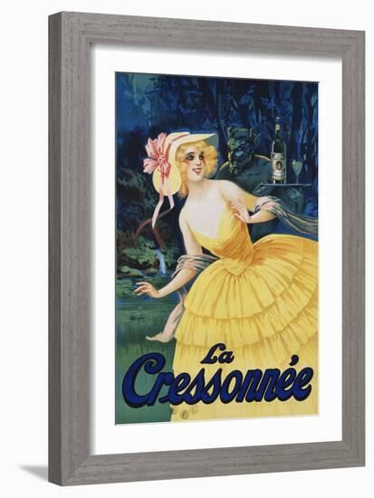 La Cressonnee Poster-Marcellin Auzolle-Framed Giclee Print