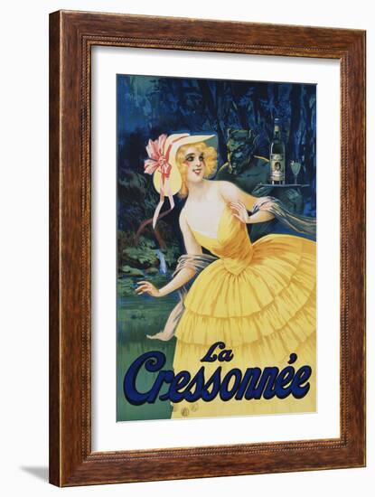 La Cressonnee Poster-Marcellin Auzolle-Framed Giclee Print