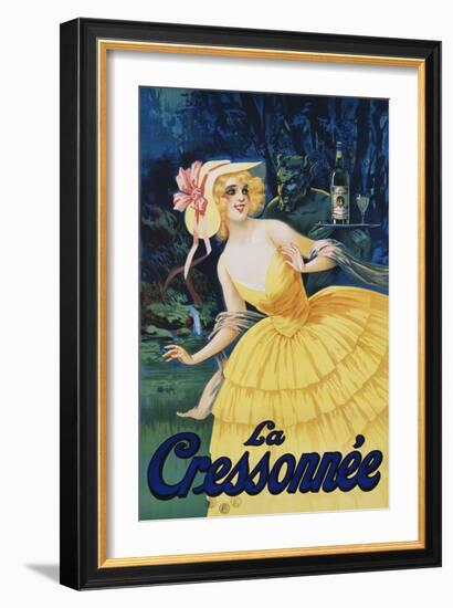 La Cressonnee Poster-Marcellin Auzolle-Framed Giclee Print