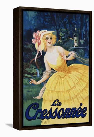 La Cressonnee Poster-Marcellin Auzolle-Framed Premier Image Canvas