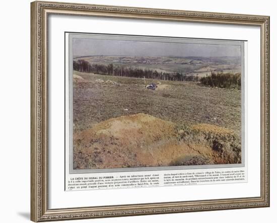 La Crete Du Signal Du Poirier-Jules Gervais-Courtellemont-Framed Photographic Print