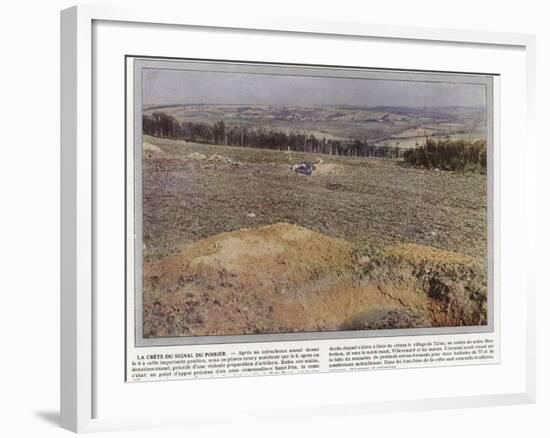 La Crete Du Signal Du Poirier-Jules Gervais-Courtellemont-Framed Photographic Print