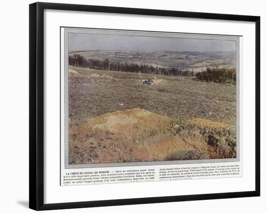 La Crete Du Signal Du Poirier-Jules Gervais-Courtellemont-Framed Photographic Print