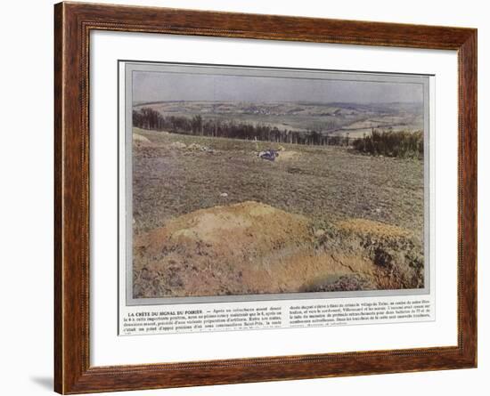 La Crete Du Signal Du Poirier-Jules Gervais-Courtellemont-Framed Photographic Print