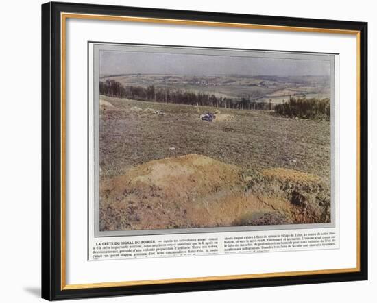 La Crete Du Signal Du Poirier-Jules Gervais-Courtellemont-Framed Photographic Print