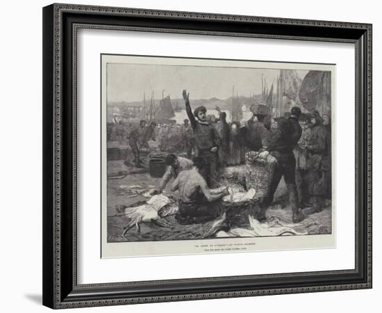 La Criee Au Poisson-Victor Gabriel Gilbert-Framed Giclee Print