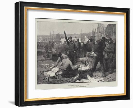 La Criee Au Poisson-Victor Gabriel Gilbert-Framed Giclee Print