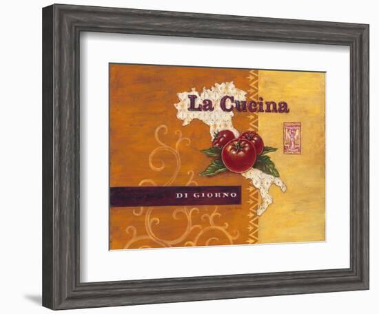 La Cucina Italia-Angela Staehling-Framed Art Print