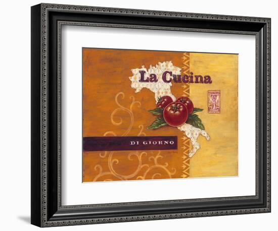 La Cucina Italia-Angela Staehling-Framed Art Print