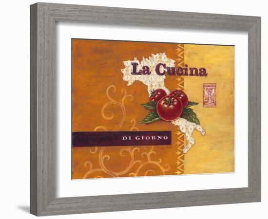 La Cucina Italia-Angela Staehling-Framed Art Print