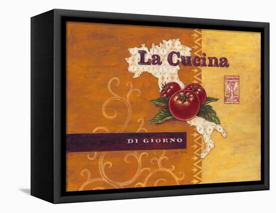 La Cucina Italia-Angela Staehling-Framed Stretched Canvas