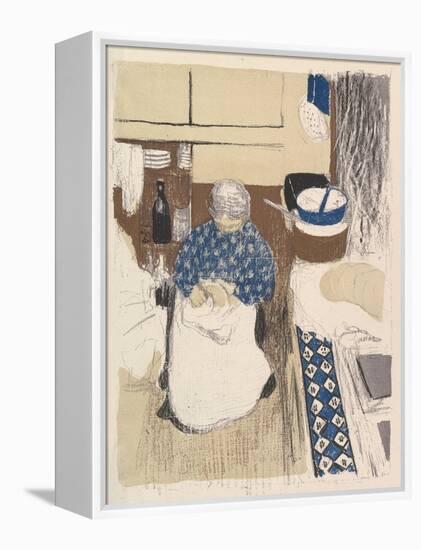 La Cuisinière, from the series Paysages et Intérieurs, 1899-Edouard Vuillard-Framed Premier Image Canvas