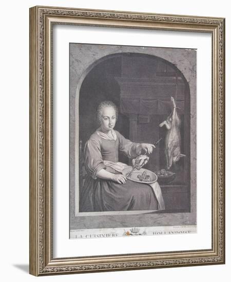 La Cuisiniere Hollandoise-Gabriel Metsu-Framed Giclee Print