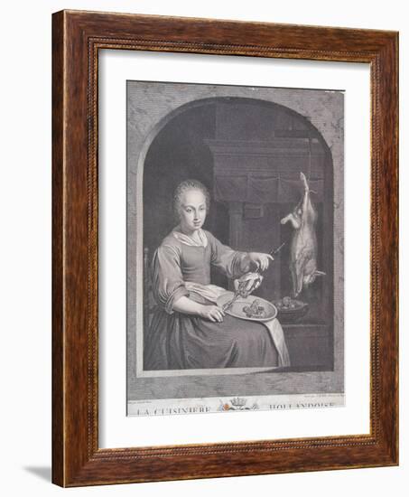 La Cuisiniere Hollandoise-Gabriel Metsu-Framed Giclee Print