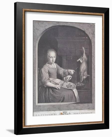 La Cuisiniere Hollandoise-Gabriel Metsu-Framed Giclee Print