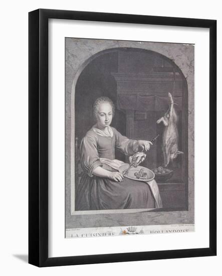 La Cuisiniere Hollandoise-Gabriel Metsu-Framed Giclee Print