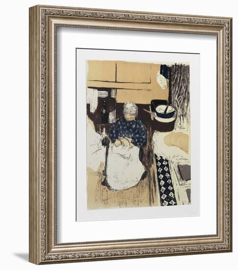 La Cuisiniere-Edouard Vuillard-Framed Limited Edition