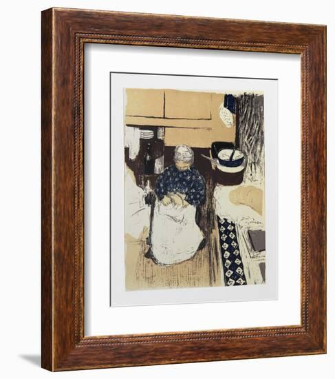 La Cuisiniere-Edouard Vuillard-Framed Limited Edition