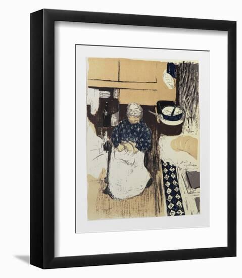 La Cuisiniere-Edouard Vuillard-Framed Limited Edition