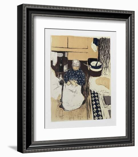 La Cuisiniere-Edouard Vuillard-Framed Limited Edition