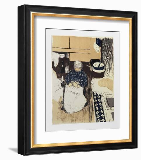 La Cuisiniere-Edouard Vuillard-Framed Limited Edition