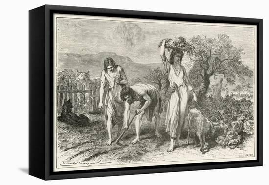 La Culture Des Jardins a L'Epoque Du Bronze-Emile Antoine Bayard-Framed Premier Image Canvas