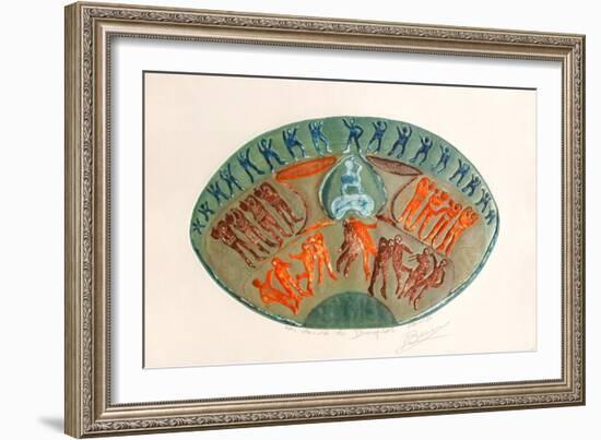 La danse du Dyonisos-Ben Banay-Framed Collectable Print