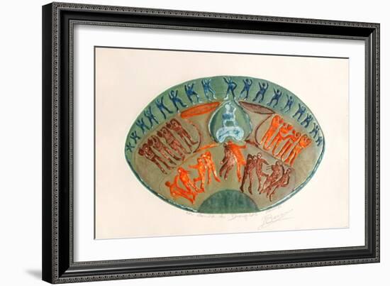 La danse du Dyonisos-Ben Banay-Framed Collectable Print