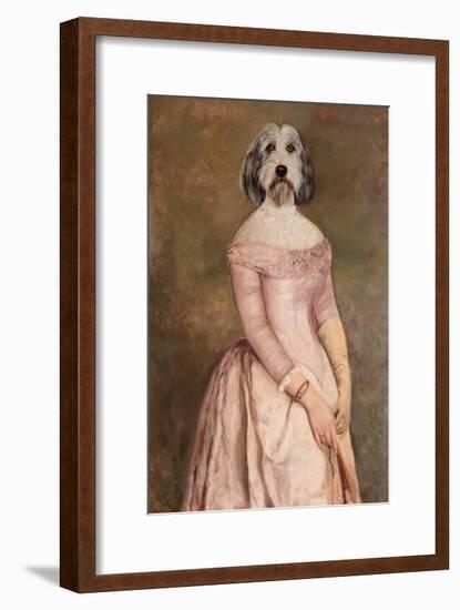 La debutante-Thierry Poncelet-Framed Premium Giclee Print